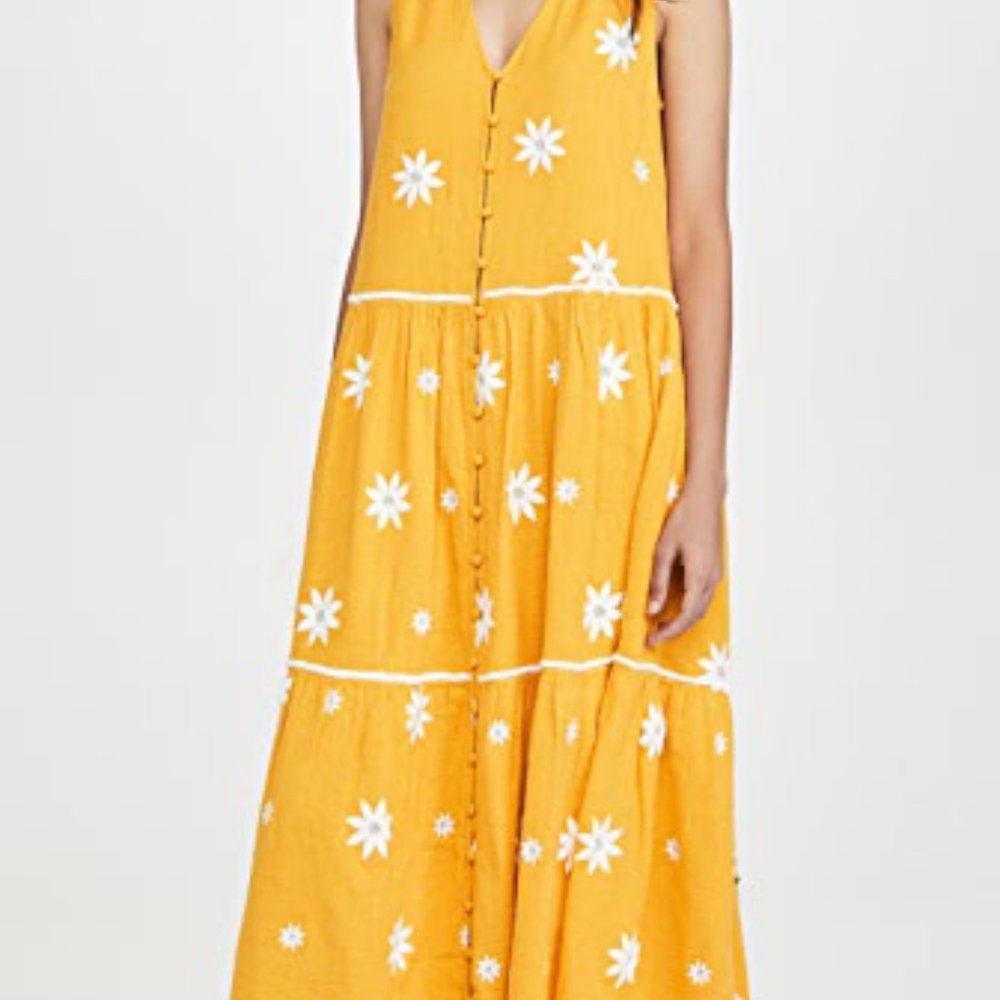 SUNDRESS  Lumiere Dress  Curuma/Coconut